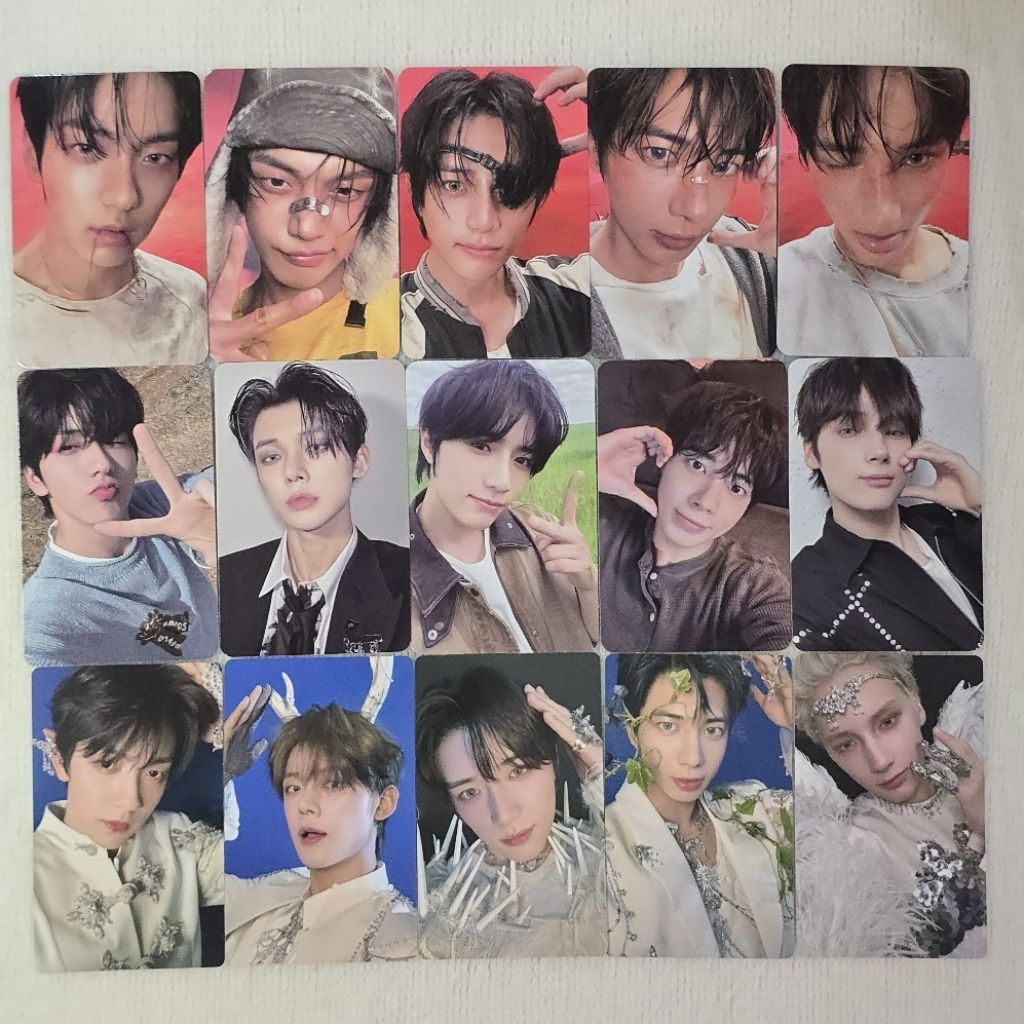 TXT Tomorrow x Together Afterglow Weverse Japan WVJP POB Afterglow Solo Soltrack Soljack Photocard P