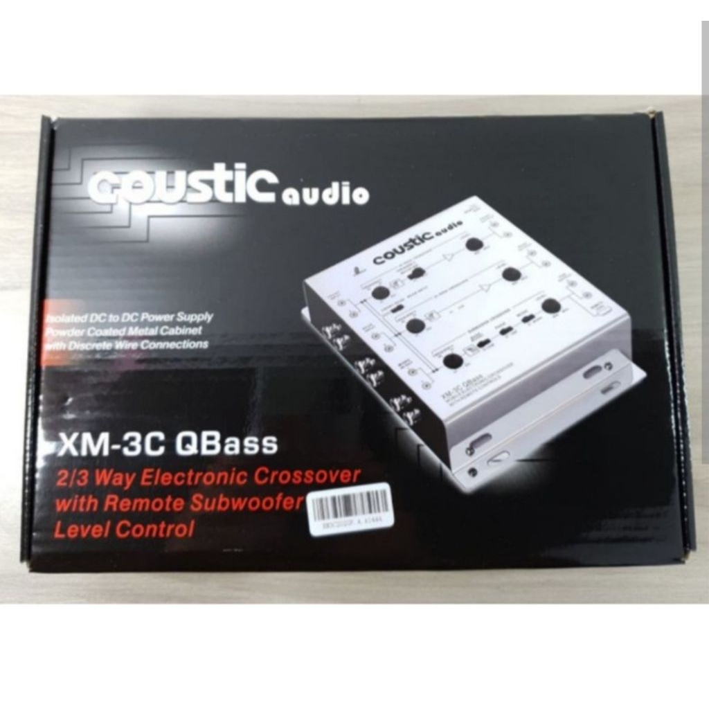 CROSSOVER AKTIF COUSTIC XM-3C Q BASS