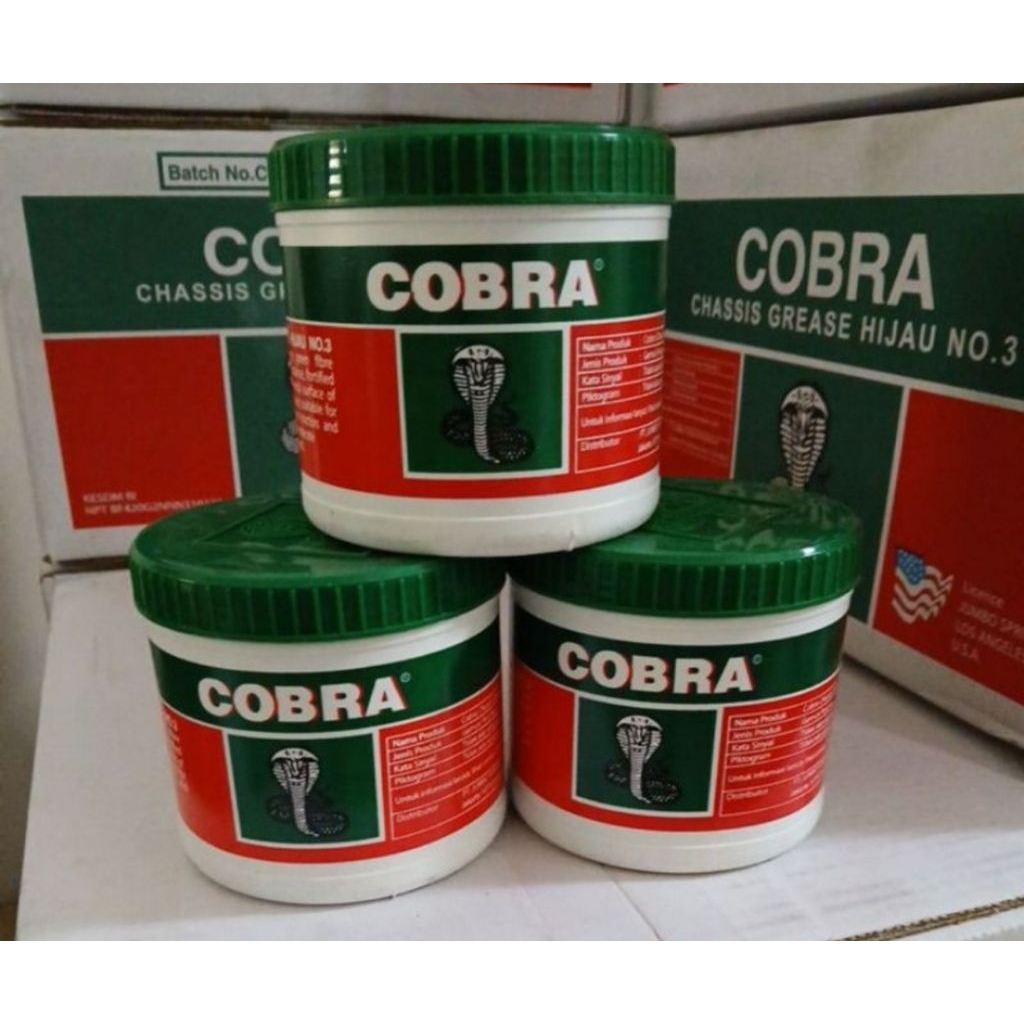 STEMPET COBRA /GEMUK PELUMAS SASIS ANTI OKSIDASI TAHAN PANAS