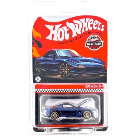 Hot Wheels RLC 1993 Mazda RX-7 R1 Blue