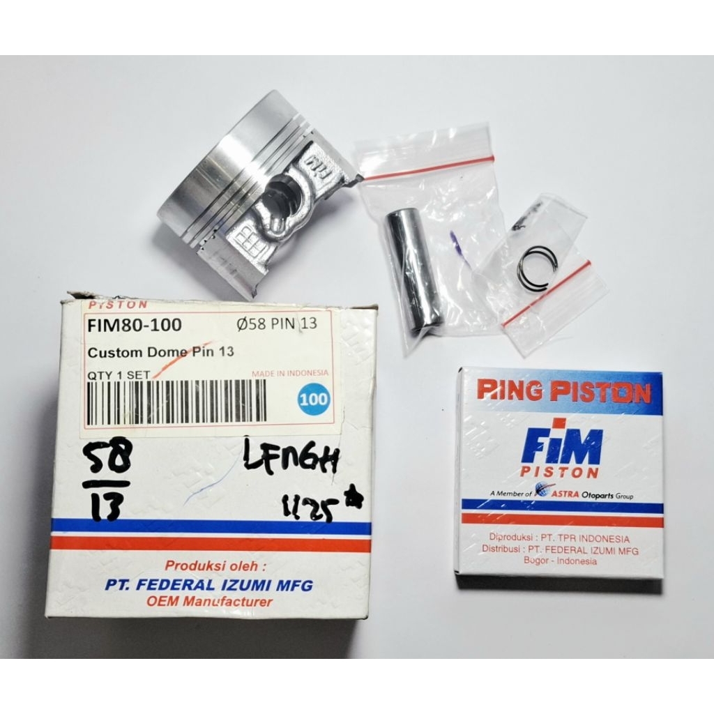 Piston  Fim  Ukuran 58 Pen 13