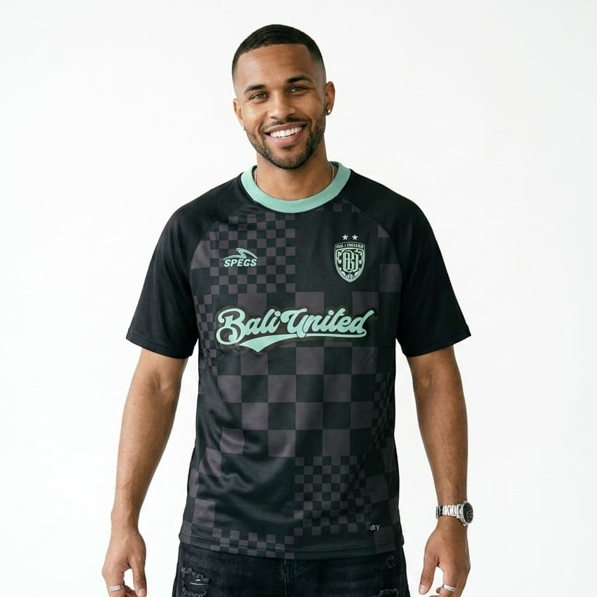 Bali United Kaos Official T-Shirt Black Bali United FC 2025