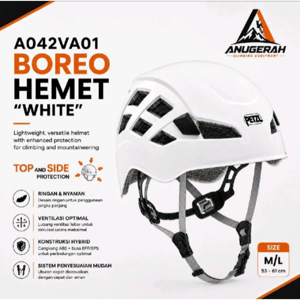 Petzl Boreo Climbing Helmet - Climbing Safety
