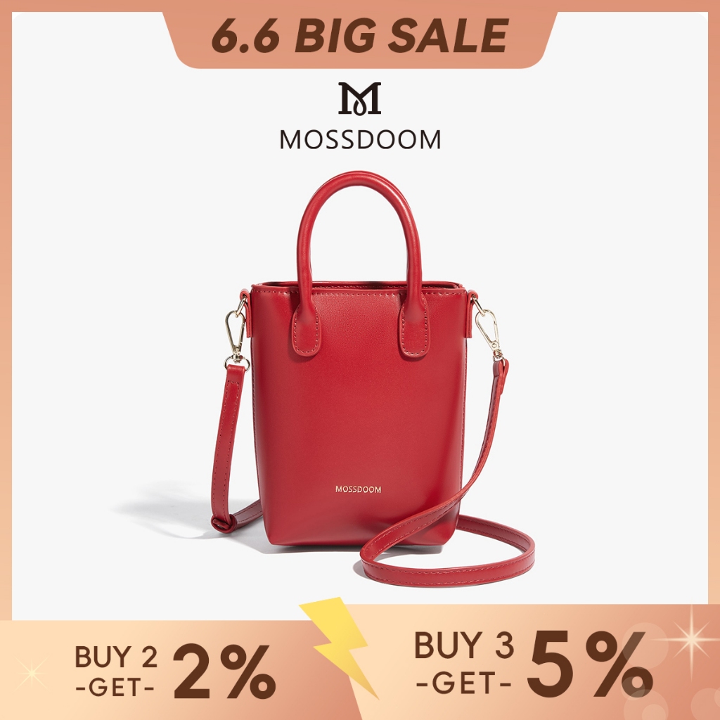 MOSSDOOM Tas Selempang Wanita Nerisia Bag Model Simpel Mewah