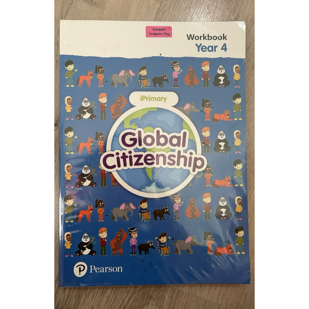 iPrimary Pearson Global citizenship workbook year 4 bekas