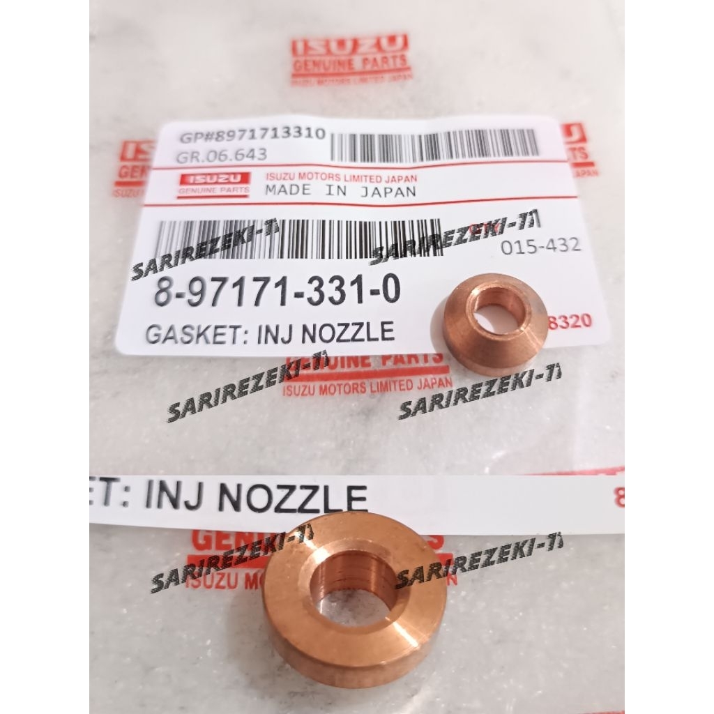 Jual Ring seat sit nozzle nosel injektor isuzu nhr nkr panther elf ...