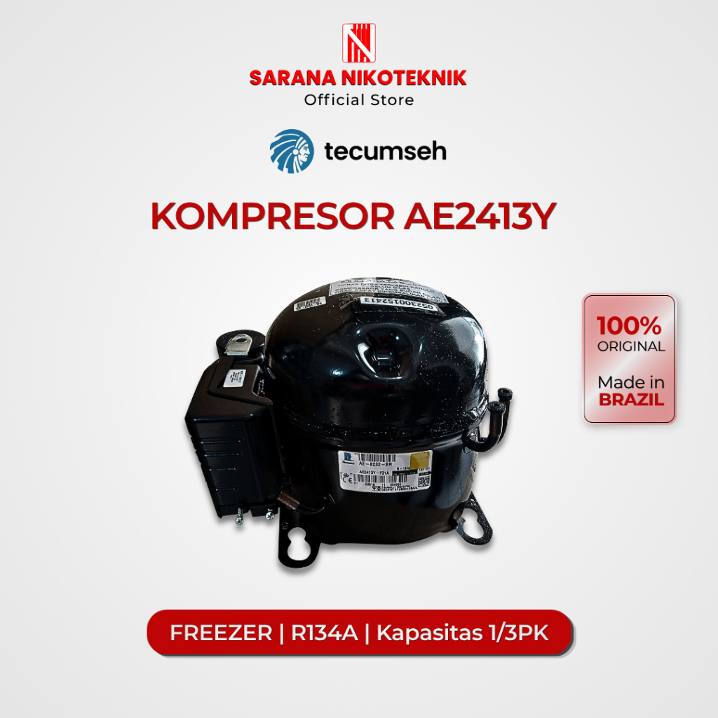 Kompresor Freezer Tecumseh AE2413Y 1/3 PK R134A