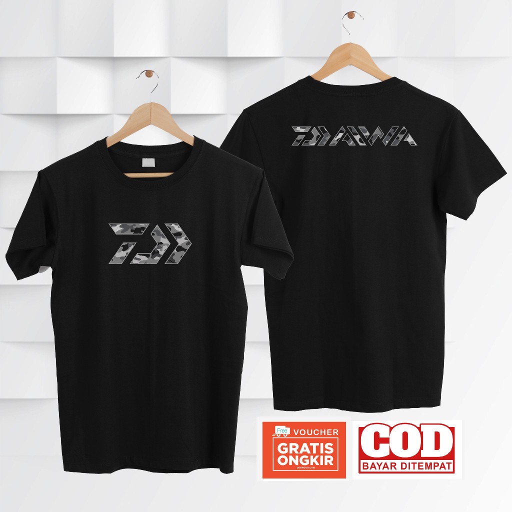 KAOS MANCING DAIWA LENGAN PENDEK / BAJU MANCING / JERSEY MANCING