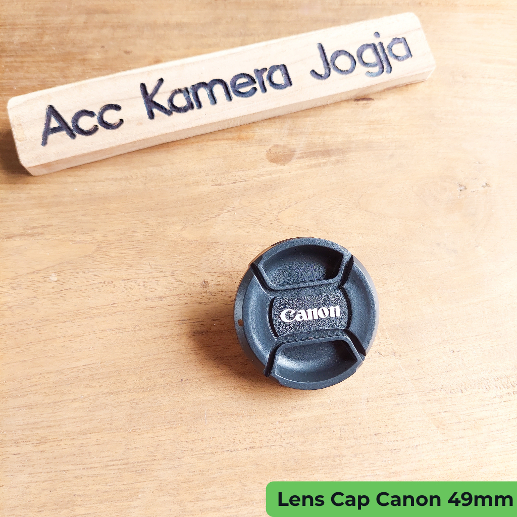 Lens Cap Canon 49mm Tutup Lensa Camera Canon