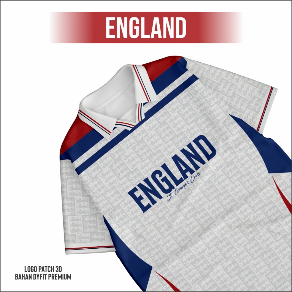 JERSEY RETRO JERSEY VINTAGE ENGLAND FANTASY EDITION