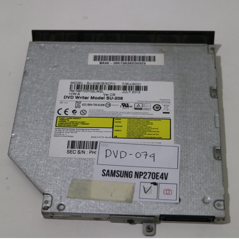 DVD INTERNAL SAMSUNG NP270E4V DVD-074