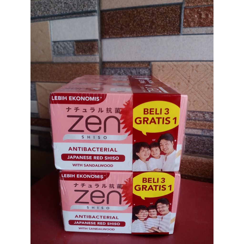 zen sabun batang isi 4
