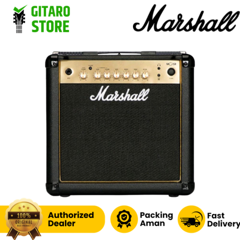 Amplifier Guitar Marshall MG15GR Ampli Marshall MG15R Ampli Gitar w/ Reverb Marshall MG 15R