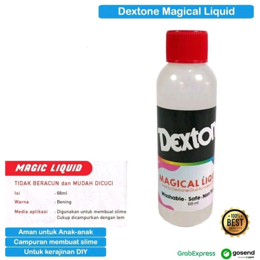 DEXTONE MAGICAL LIQUID SLIME ACTIVATOR CAIRAN MEMBUAT MAINAN SLEM