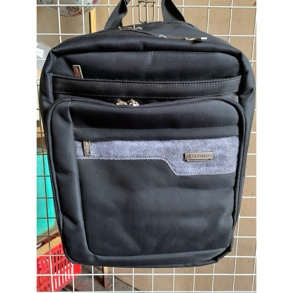 TAS RANSEL LAPTOP ELGINI ORIGINAL - Backpack Kerja Sekolah Kuliah High Capacity - Tas Punggung Anti 