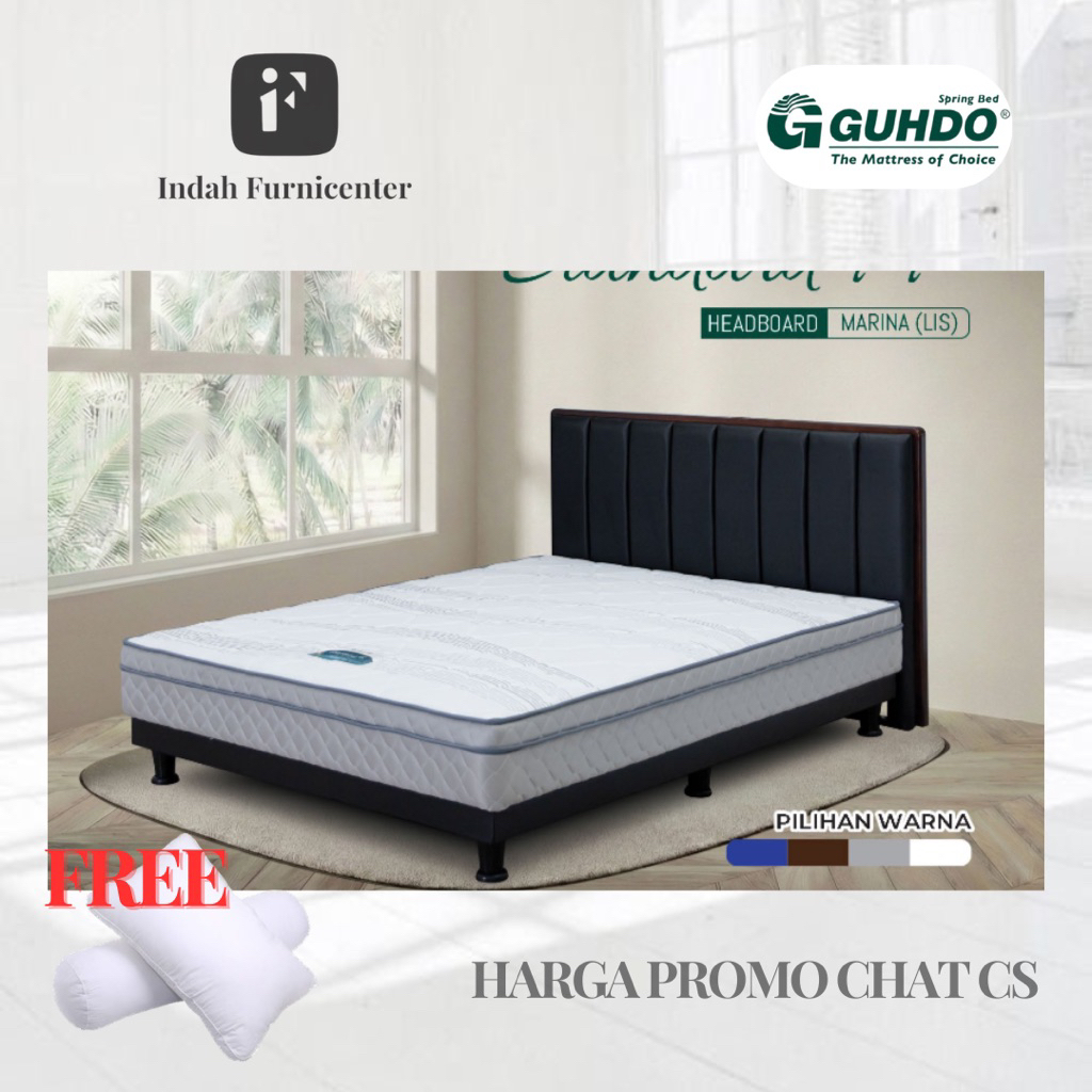 kasur spring bed guhdo multibed new prima 90 120 160 180 standart plushtop 90x200 120x200 160x200 18