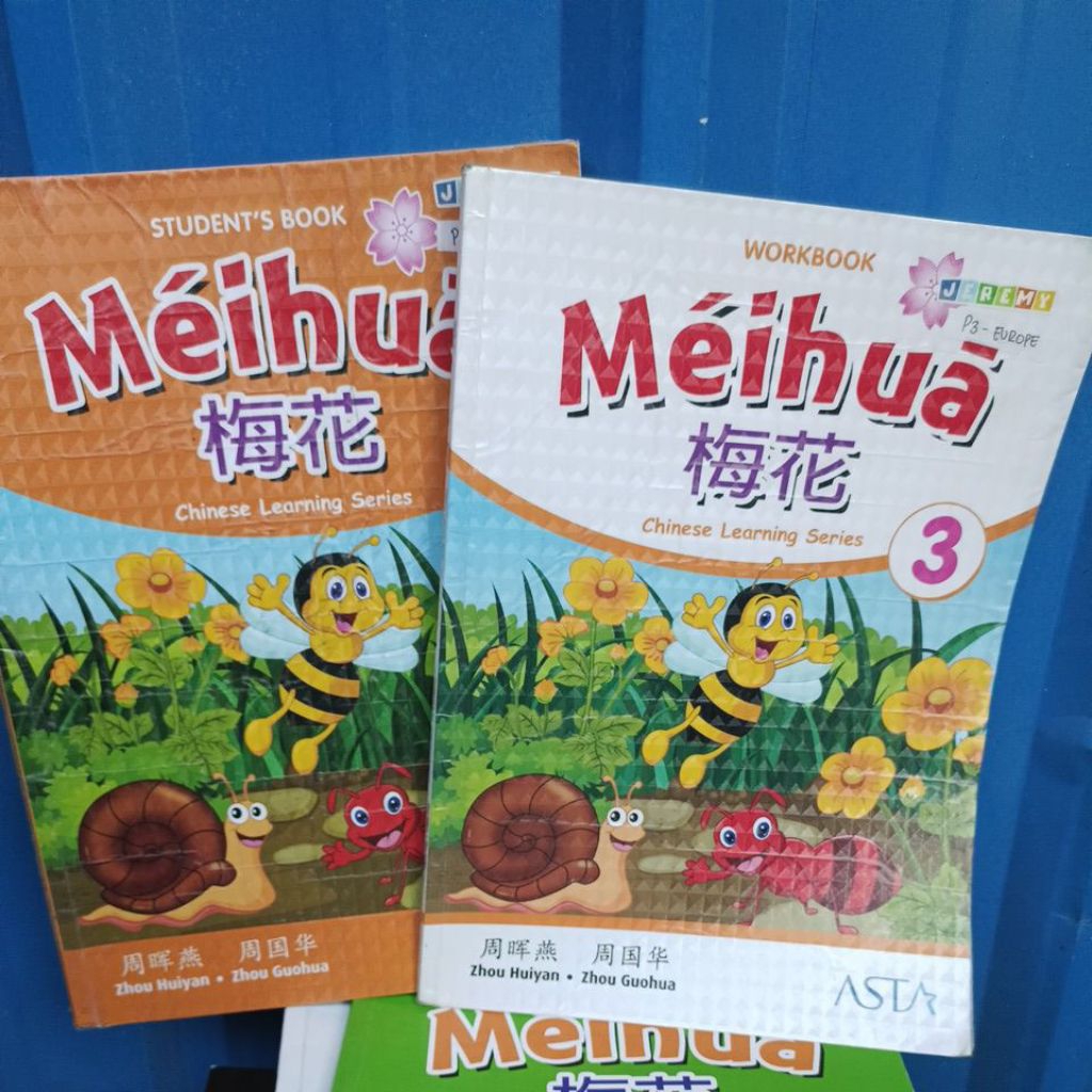 MEIHUA 3 STUDENT BOOK + WORKBOOK BUKU ORIGINAL