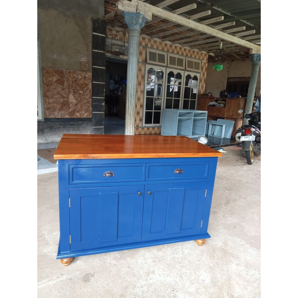 meja dapur minibar