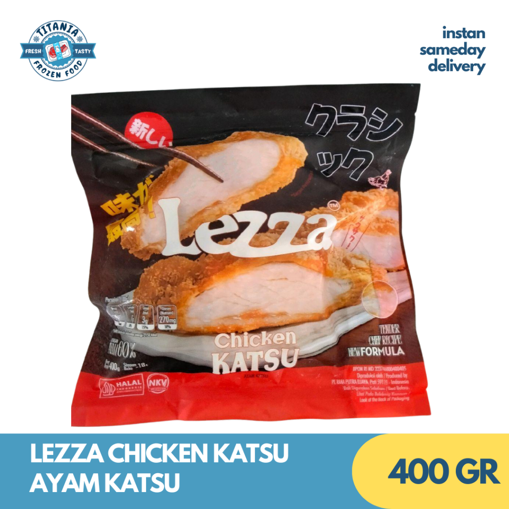 Lezza Chicken Katsu Ayam Katsu 400gr