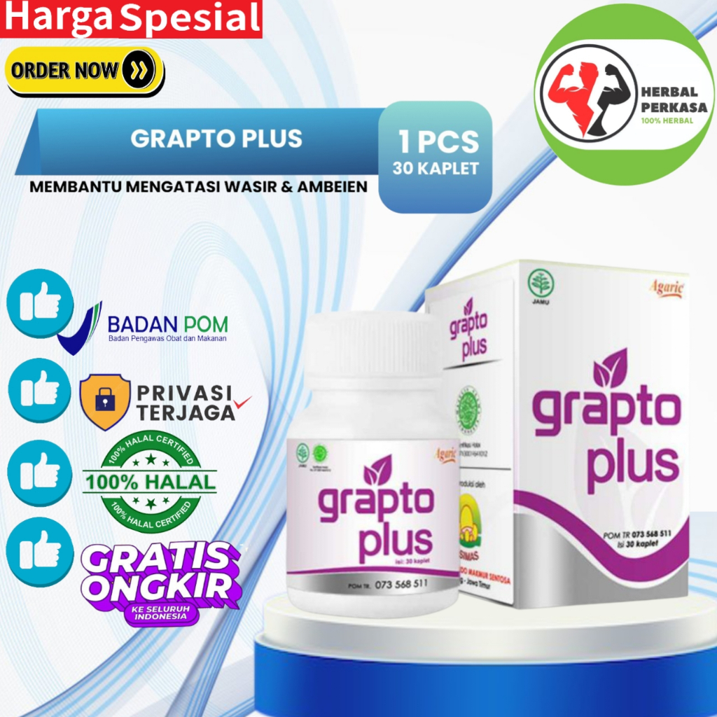 Grapto plus asli obat wasir obat ambien original