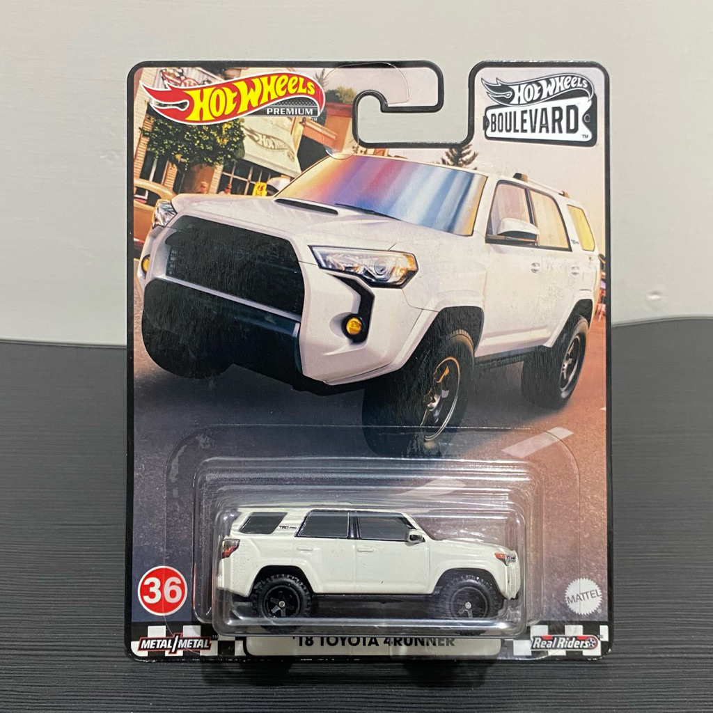 Hotwheels Toyota 4Runner Putih Boulevard