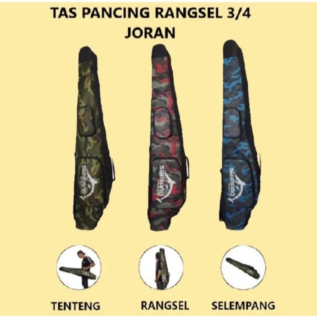 Tas Pancing , Ransel Mancing , Kantong Joran Pancing