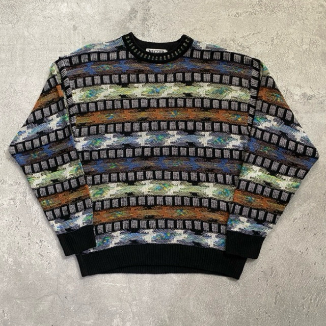 Mugger 3D Knitwear knitted Coogi Style