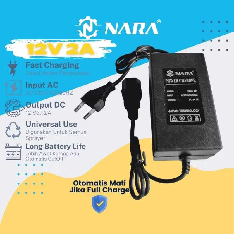 Charger Sprayer Casan Sprayer Elektrik Semprot Tangki Elektrik 2A Fast Charging