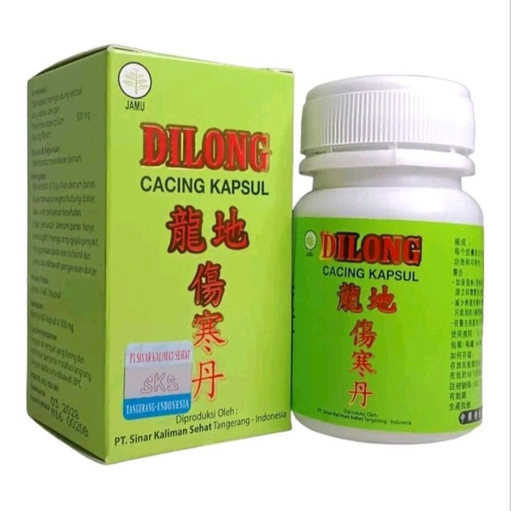 Cacing Kapsul Dilong Cacing Kapsul 60kapsul
