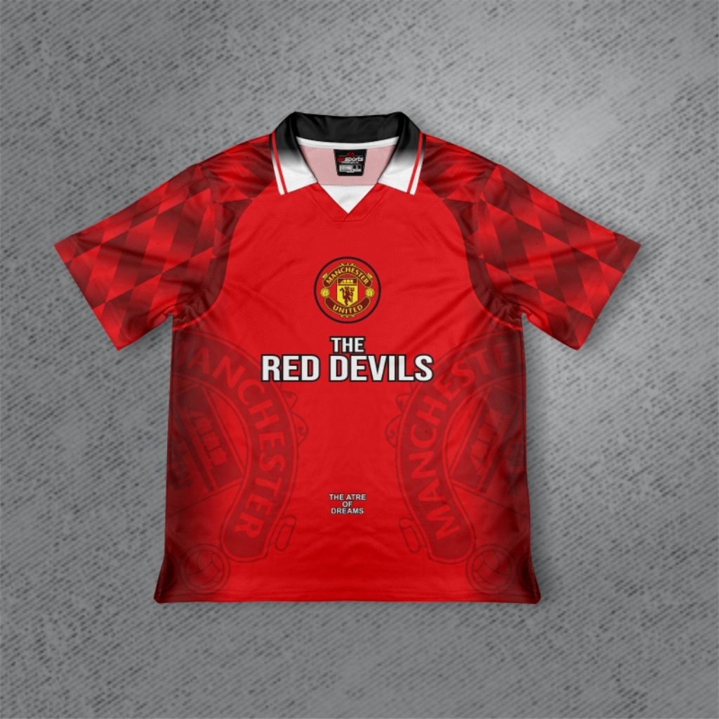 RULIZASH JERSEY MANCHESTER UNITED // JERSEY RETRO CLASSIC // FULL PRINTING