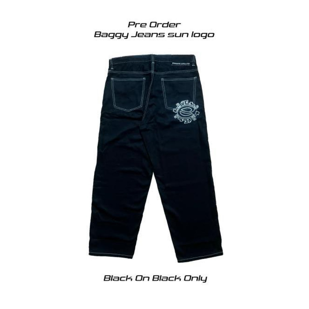 esow black denim