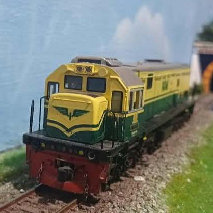 Miniatur Kereta Api - Kereta Model - Miniatur Lokomotif CC 201 Livery Vintage era PJKA - DC Analog B