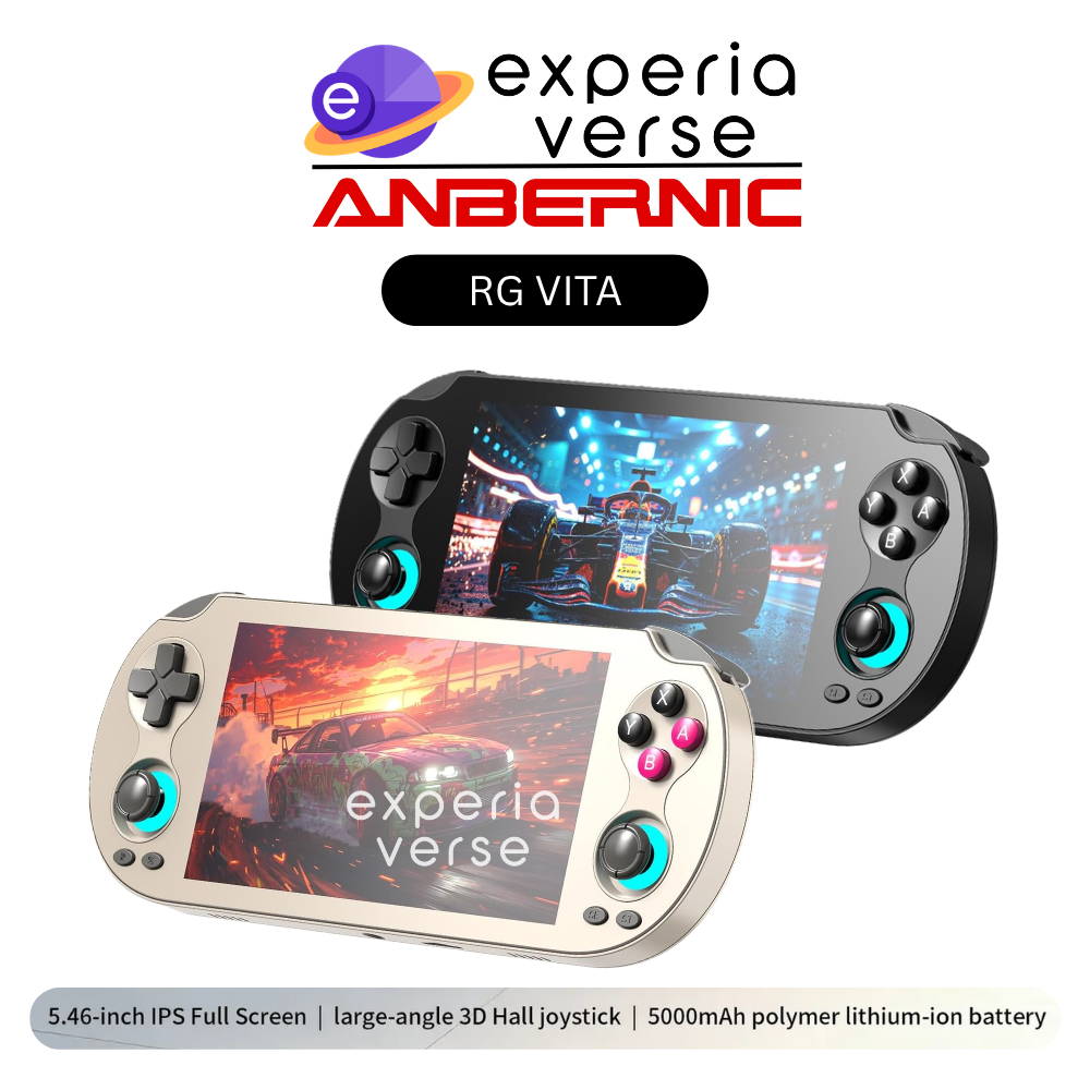Anbernic RG VITA Portable Handheld Android OS Emulator Game Retro Console PS1 PSP PS2 NDS Gameboy Wi