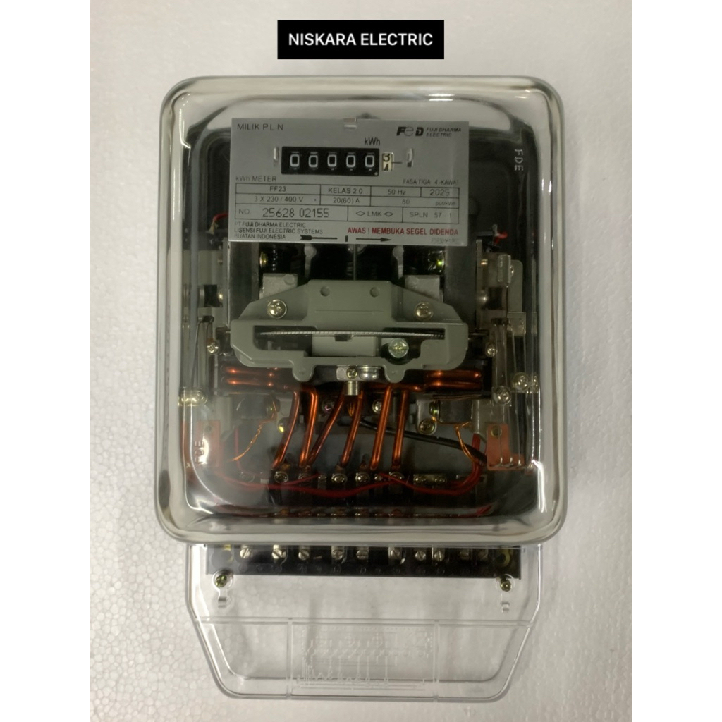 KWH METER 3 PHASE FUJI DHARMA 20.60