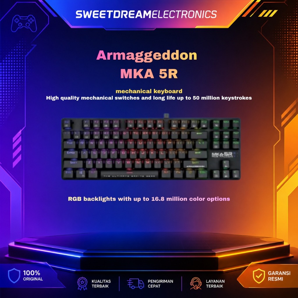 Armaggeddon MKA-5R Mechanical Gaming Keyboard