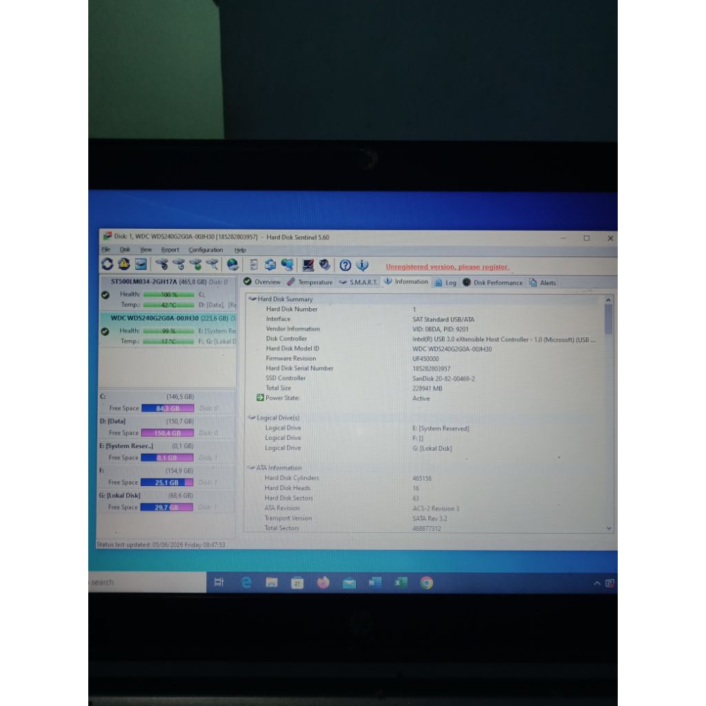 SSD WD GREEN 240GB