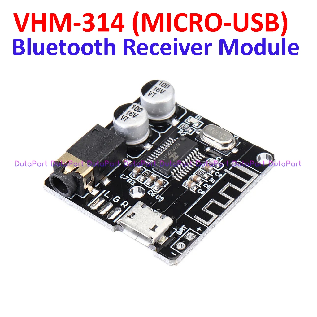 VHM-314 VHM314 MICROUSB TYPE-C VER1.0 VER2.0 BLUETOOTH 5.0 AUDIO RECEIVER DECORDER BOARD MODULE