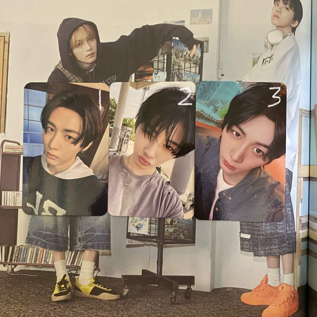 PC PHOTOCARD OFFICIAL TAESAN BOYNEXTDOOR THE ACTION AND HOW STICKER
