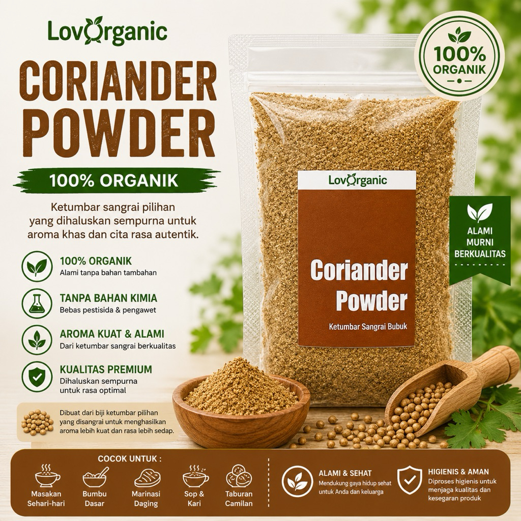 Ketumbar Sangrai Bubuk / Coriander Powder