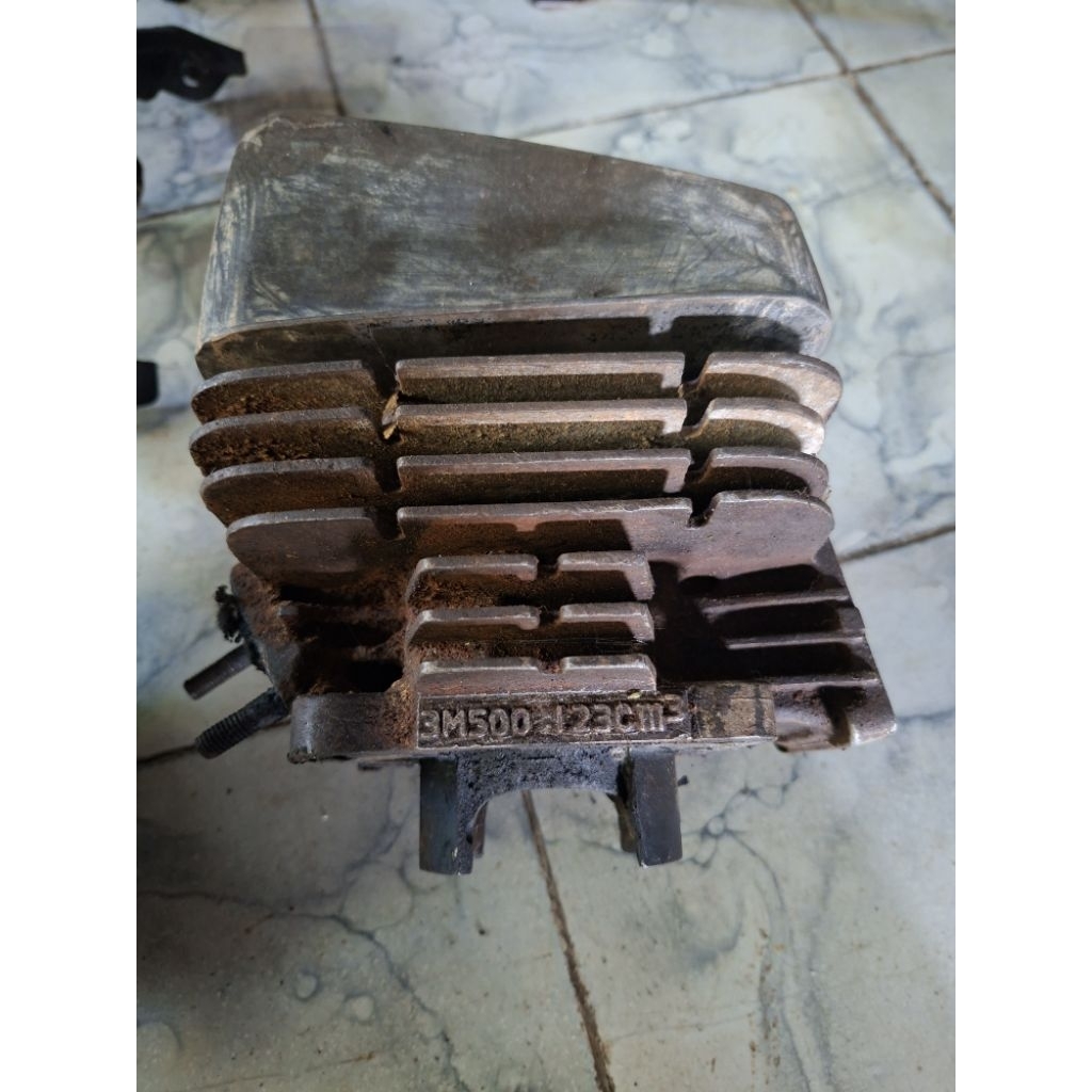 BURING PLUS KOP RXK 125 BURENG RX125 BLOK SILINDER PLUS HEAD RX 125
