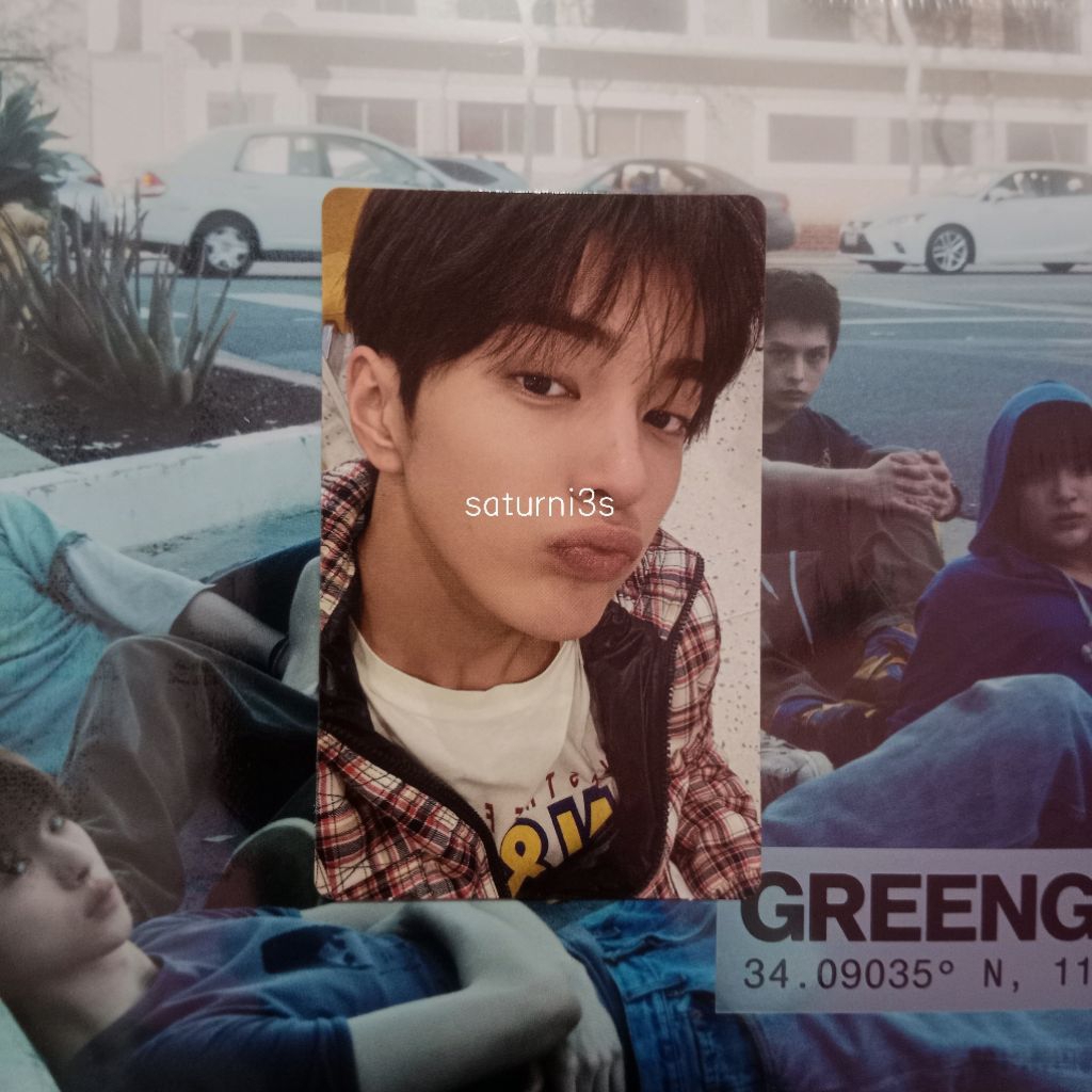 [READY STOK] PHOTOCARD CORTIS Keonho Weverse global greengreen