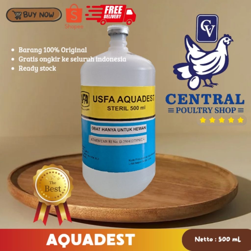 USFA AQUADEST STERIL 500 ml