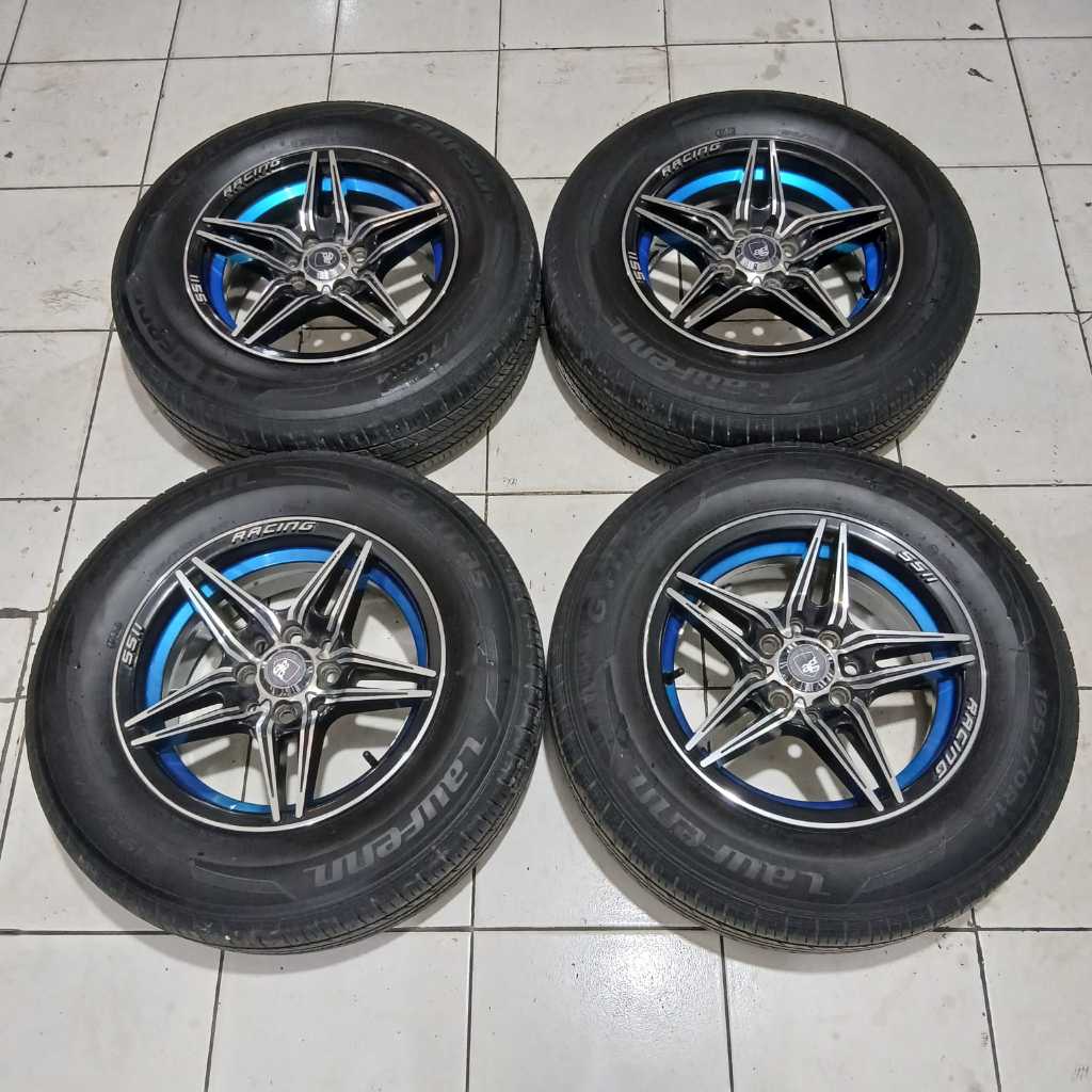 VELG MOBIL SECOND RACING SS11 RING 14 LEBAR 6 PCD 8X100/114,3 + BAN (2023) 195 70 R14