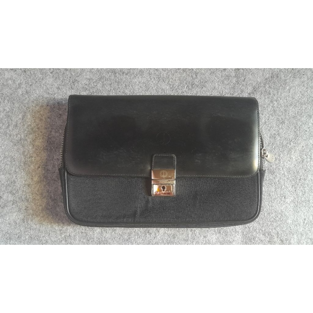 preloved clutch pria - dunhill
