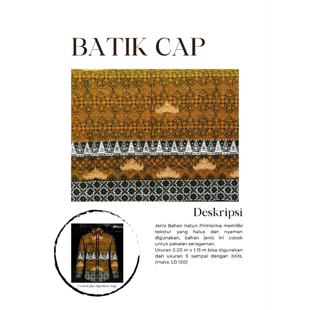 Seragaman Batik Cap-Gabovira Lampung