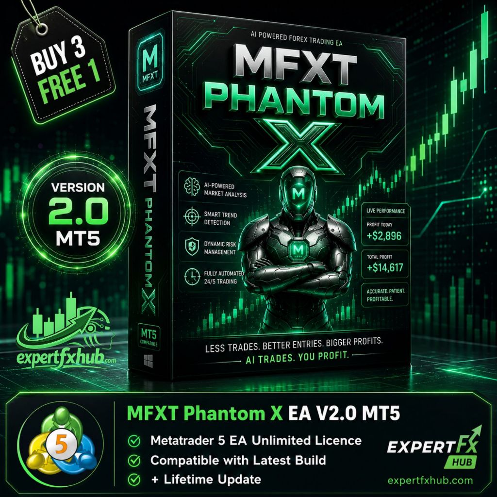 v2.0 MFXT Phantom X Gold EA Metatrader 5 Expert Advisor, scalping trading bot unlimited licence and 