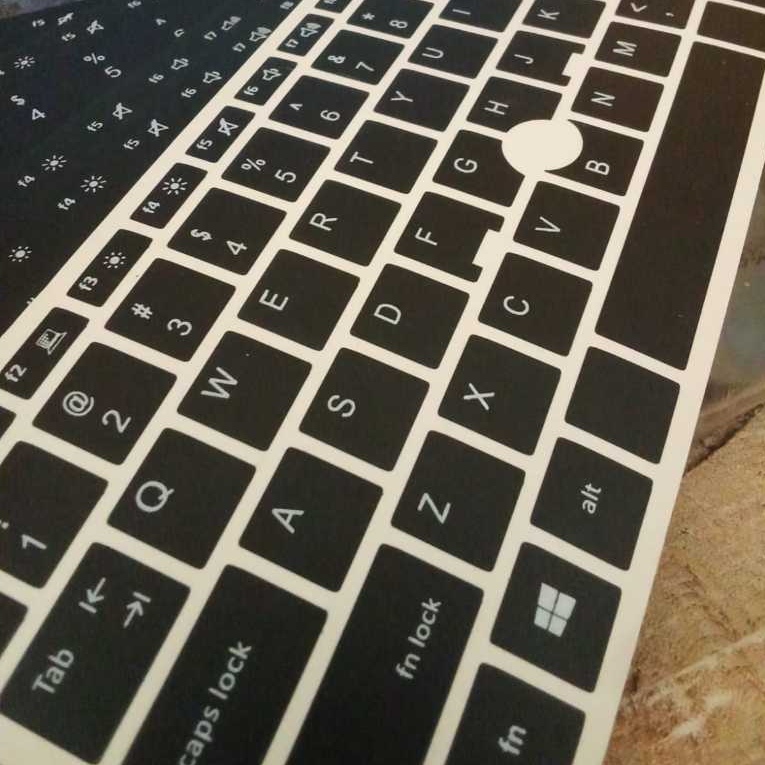 Grosir Stiker Sticker Keyboard HP HP EliteBook 845 G7 | 845 G8 pengganti abjad tombol