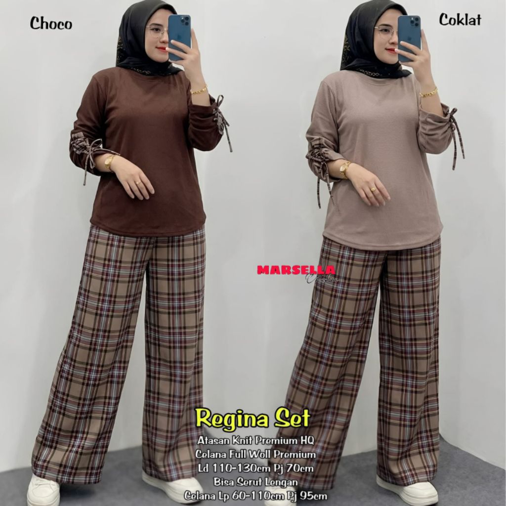 Regina Setelan || Venosa Setelan By Marsella Fashion