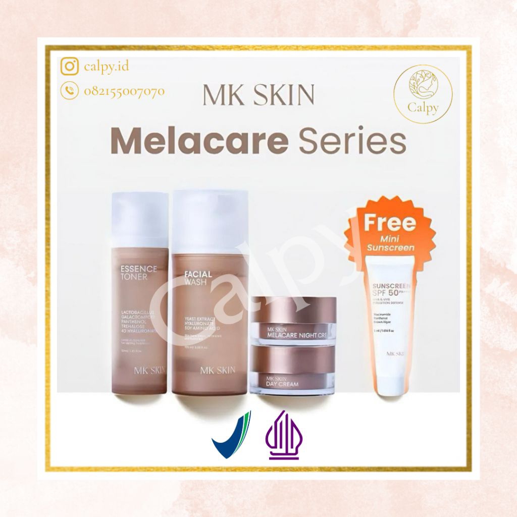 MK Skin - Paket Wajah Whitening Glowing