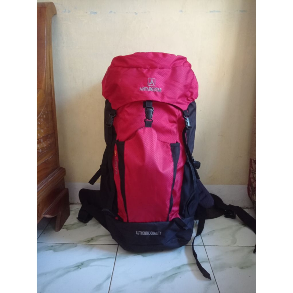 Carrier & Rain Cover ( RC ) Antarestar 65L termasuk adm